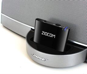 img 4 attached to 🔌 ZIOCOM 30-pin Bluetooth адаптер-приемник для Bose iPod iPhone SoundDock - Черный