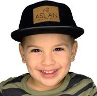 🧢 aslan original snapback: trendy boys' fashion accessories with a classic design logo