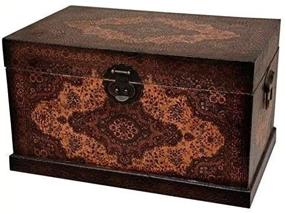 img 4 attached to 📦 Baroque Storage Box by Oriental Furniture, Olde-Worlde Style