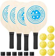 waiwaibear pickleball durable outdoor pickleballs logo