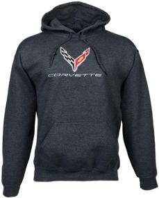 img 1 attached to Толстовка с вышивкой Corvette Generation XX Large