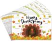 tiny expressions thanksgiving placemats disposable food service equipment & supplies logo