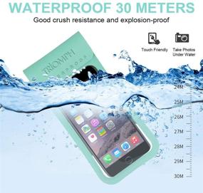 img 2 attached to Triomph Universal Waterproof Phone Pouch Cell Phones & Accessories