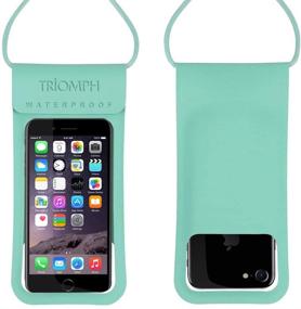 img 4 attached to Triomph Universal Waterproof Phone Pouch Cell Phones & Accessories