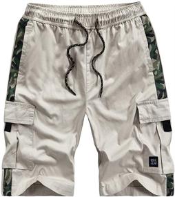 img 4 attached to 👕 Kolongvangie Cotton Lightweight Rip Stop Pockets: Superior Boys' Clothing for Comfort and Durability