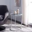 safavieh collection silver accent table furniture logo