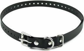 img 2 attached to Educator Biothane Collar 4 Inch Black