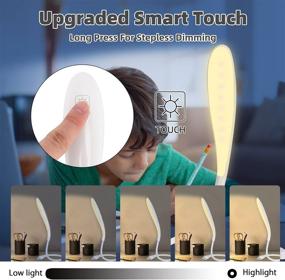 img 3 attached to 🔦 SWYJO USB Light: Stepless Dimming, Rechargeable, 3 Colors, 16LED, 360° Rotatable – Perfect for E-Readers, Notebooks, and Reading