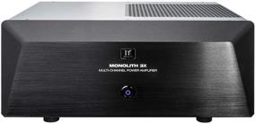 img 4 attached to 🔊 Monolith Multi-Channel Power Amplifier - Black with 3x200 Watt Per Channel, XLR Inputs for Home Theater & Studio: Unleash Crystal Clear Audio Power