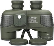 🔭 nocoex 10x50 marine binoculars for adults with rangefinder compass, military grade waterproof and fogproof optics - ideal for navigation, boating, fishing, water sports, and hunting logo