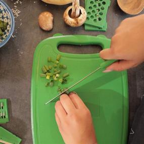 img 2 attached to Cutting Board Kitchen Multifunctional Collapsible