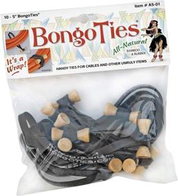 img 4 attached to 🔗 BongoTies Original Bongo Ties A5-01: Tidy up Cables and Tame Unruly Items with this 10 Pack