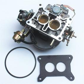 img 2 attached to 🔧 High-Performance KIPA Carburetor Kit with Mounting Gasket for Ford F150 F250 F350 Mustang Comet 289Cu 302Cu 351Cu Engines, 351 302 289, and Jeep Wagoneer 360Cu - Compatible with 2100 2150 A800 2-Barrel Carburetors