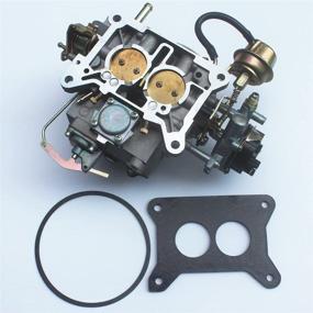 img 3 attached to 🔧 High-Performance KIPA Carburetor Kit with Mounting Gasket for Ford F150 F250 F350 Mustang Comet 289Cu 302Cu 351Cu Engines, 351 302 289, and Jeep Wagoneer 360Cu - Compatible with 2100 2150 A800 2-Barrel Carburetors