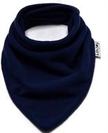 🧣 стильный детский шарф из флиса: модные аксессуары для девочек. логотип