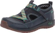 chaco odyssey water eclipse little boys' shoes and sandals логотип