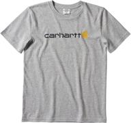 👕 carhartt рукавом crewneck футболка цавье - детская одежда: верхняя одежда, майки и рубашки логотип