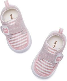 img 3 attached to 👟 BMCiTYBM Infant Soft Non Slip Sneakers: Lightweight First Steps Shoes for 6-24 Months