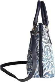 img 2 attached to 👜 Stylish Tapestry Handbag Satchel: Signare Bag for Women with Willow Bough Design - Versatile Crossbody, Shoulder Bag, and Purse, Perfect for Fashion-savvy Individuals (CONV-WIOW)