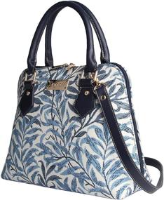 img 3 attached to 👜 Stylish Tapestry Handbag Satchel: Signare Bag for Women with Willow Bough Design - Versatile Crossbody, Shoulder Bag, and Purse, Perfect for Fashion-savvy Individuals (CONV-WIOW)