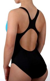img 3 attached to Adoretex Womens Strap Swimsuit Navy 28 Sports & Fitness