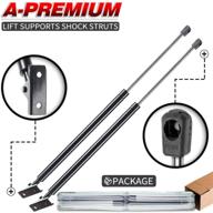 🔧 premium rear tailgate lift supports shock struts for jeep cherokee xj 1997-2001 sport utility - 2-piece set logo