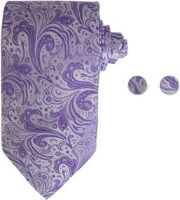img 2 attached to 👔 Cufflinks with Stylish Patterns: A1130 Economics Cufflinks for Boys' Accessories in Neckties