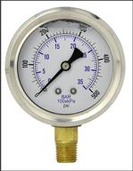 liquid filled gauge stainless connection test, measure & inspect логотип