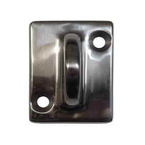 img 2 attached to Enhance Your Space with a Decorative Stainless Steel Wall Plate for Rope Stanchions