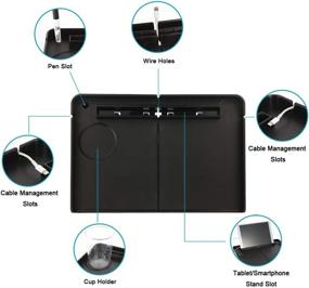 img 2 attached to Forzaddik Floating Nightstand: The Perfect Bed Side Shelf Tray for Bunk Beds, Dorms, and Kids' Rooms