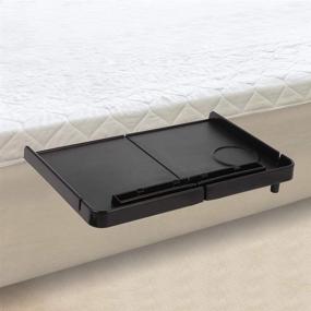 img 4 attached to Forzaddik Floating Nightstand: The Perfect Bed Side Shelf Tray for Bunk Beds, Dorms, and Kids' Rooms