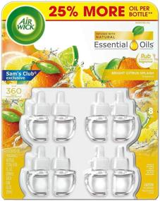 img 4 attached to 🍊 Refreshing Air Wick Bright Citrus Splash Essential Scented Oils - Bundle of 8 Refill Bottles