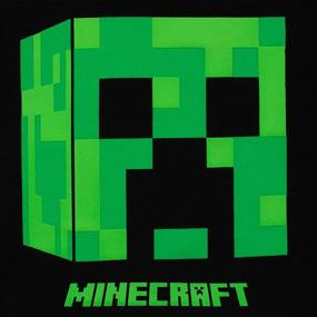 img 1 attached to 👾 Официальная футболка Minecraft с существом Зомби-кипер: необходимый игровой мерч