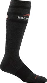 img 3 attached to 🧦 Darn Tough Spartan 1026 Women's Over the Calf Light Cushion Socks - Official Spartan U.S. Socks, Charcoal Spartan