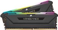 corsair vengeance rgb pro sl 32gb (2x16gb) ddr4 💡 3600mhz (pc4-28800) cl18 1.35v optimized for amd ryzen - black (cmh32gx4m2z3600c18) logo