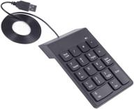 kadaon usb numeric keypad - convenient 18 key number keyboard for laptop/notebook pc logo