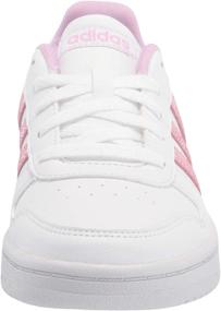 img 3 attached to Adidas Boys Hoops Sneaker Black Girls' Shoes in Athletic