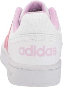 img 2 attached to Adidas Boys Hoops Sneaker Black Girls' Shoes in Athletic