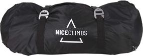 img 3 attached to 🧗 Optimized Rock Climbing Rope Bag - NiceClimbs