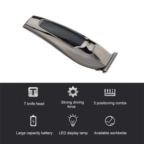 img 3 attached to Yitrust Haircut Machine Electric Hair Clippers for Men - Surker Clipper Cordless Trimmer Grooming Rechargeable Hair Cutting Kit for Home Barbers