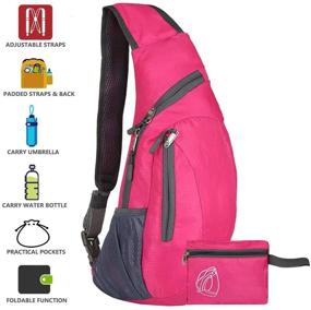 img 4 attached to 🎒 Peicees Sling Women's Shoulder Backpack - Casual Daypacks for Optimal SEO