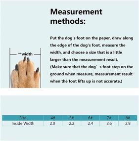 img 3 attached to 🐾 Сапожки для собак HIPIPET: дышащая уличная обувь с антискользящей подошвой, отражающими полосками и прочными лямками – обеспечьте комфорт лапке вашего питомца безопасно!