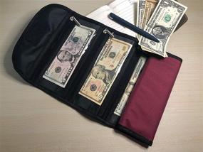 img 3 attached to Cash Organizer Money Wallet Organizing Travel Accessories