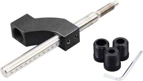 img 4 attached to 🔧 Регулируемое удлинение короткого переключателя передач для Honda Civic Integra CRX B16 B18 B20 D16 Black от TASAN RACING