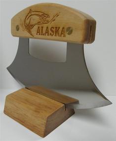 img 2 attached to Alaskan Inupiat Salmon Etched Birchwood