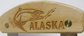 img 1 attached to Alaskan Inupiat Salmon Etched Birchwood