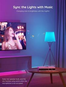 img 2 attached to 🔆 Govee Changing Bluetooth Dimmable Assistant: Smart Lighting Control and Customizable Ambiance