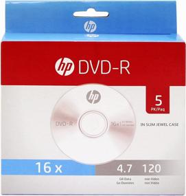 img 3 attached to 📀 HP CD-R (DVD-R, тонкий корпус, упаковка из 5 штук)