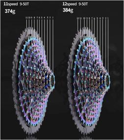 img 2 attached to Bibike 11/12 Speed XD Cassette - Ultralight Bike Cassette 9-50T/10-50T Compatible with SX, NX, GX, and XX1