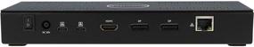 img 2 attached to 🚀 Enhance Your Productivity with the VisionTek VT4900 KVM USB-C Docking Station - Dual Host 100W Charging, Triple 4K Display, USB-C, USB, Ethernet, and Audio Support for Windows, Mac, and Chrome OS (901406)